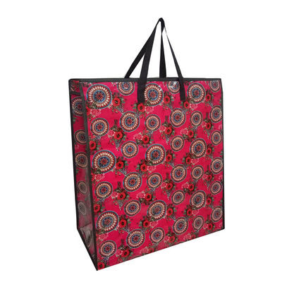 Weight Capacity Up To 20kg Printed Woven Bags Pp Woven Bag For Grocery Packaging