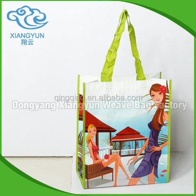 30cmPP Reusable Shopping Tote Bag Red Wine Gift Bags Reusable Tote Bags With Logo