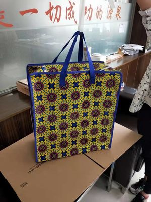 recyclable laminated printed colorful design pp shopping bag