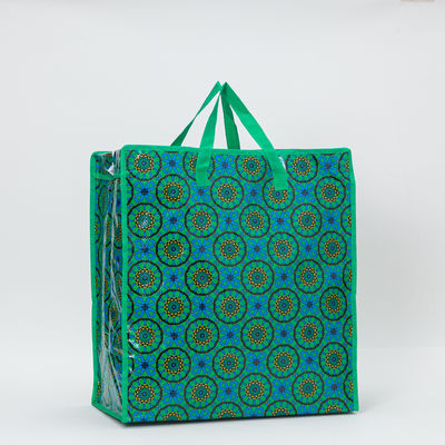Nigeria printed pp woven shopping package large shopper bag