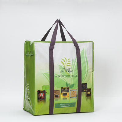 Nigeria printed pp woven shopping package large shopper bag