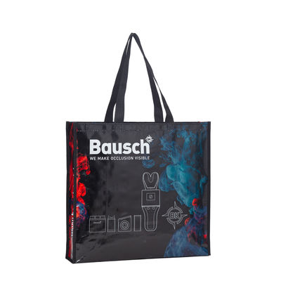 Factory And Customized Durable Transparent PP Plastic Shopping Bag With Logo Printing PP Woven Shopping Bag