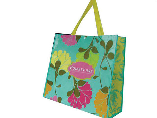 Merchandise Non Woven Pp Woven Shopping Bags With Logos Laminated