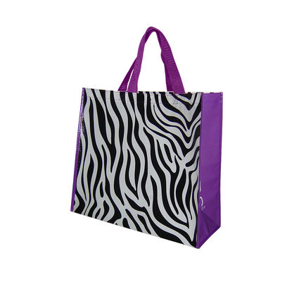 Merchandise Non Woven Pp Woven Shopping Bags With Logos Laminated