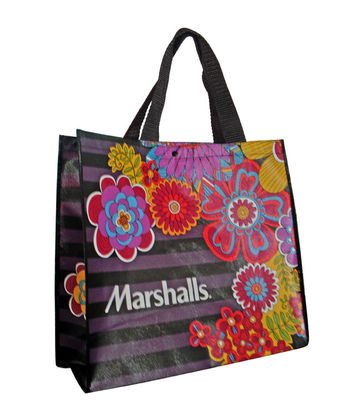 Merchandise Non Woven Pp Woven Shopping Bags With Logos Laminated