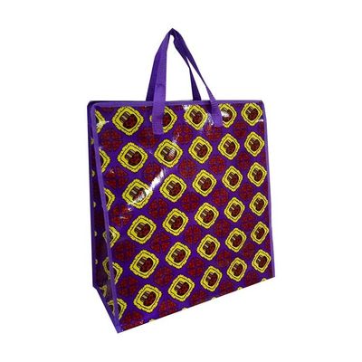 Grocery Woven Shopper Non Woven Poly Bags Lamination Woven Reusable Shopping Bag