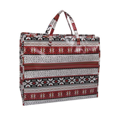 CMYK Glossy Matte Pp Woven Shopping Bag Market Reusable Shopping Bags