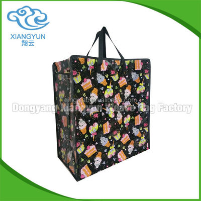 CMYK Glossy Matte Pp Woven Shopping Bag Market Reusable Shopping Bags