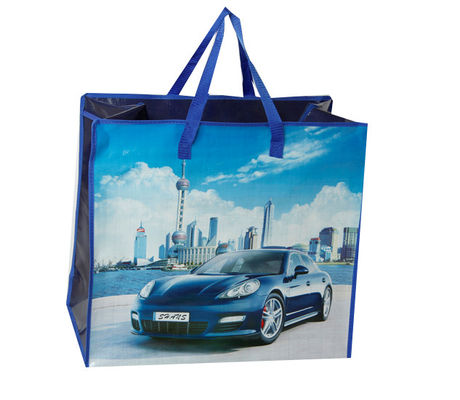 environment polypropylene woven shopper bag/eco-friendly gravure printing pp woven bag package shopping bag