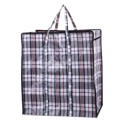 Cheap And High Quality China PP Check Bag Reusable Shopping Bags With Handles
