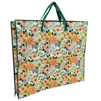 CMYK Grocery Shopping Bag Washable 20kg Capacity Custom Grocery Bags