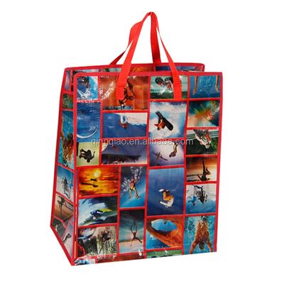 Foldable Non Woven Bag for Grocery in Woven Polypropylene Material