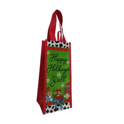 Environmentally Friendly Sewing Sealing Shopping Bags With Top Handle