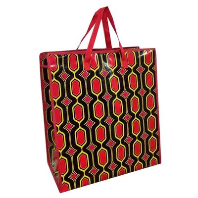 High Durability PP Woven Shopping Bag Customized For Packaging Durability 10 Kg Or More