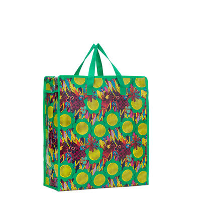 Custom Woven Polypropylene Shopping Bags Eco Friendly Body Handles Customizable Print