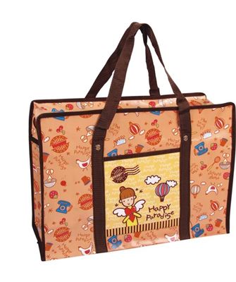 Custom Woven Polypropylene Shopping Bags Eco Friendly Body Handles Customizable Print