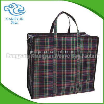 Double Zip Canvas Tote Bag 180 Gsm Unisex Shopping Bag With Quick Sample Turnaround