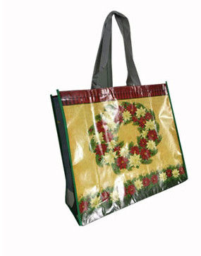 Custom Printed Recyclable PP Woven Promotional Shopping Bag