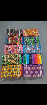 Zipper Or Snap Closure Custom Recycled Shopping Bags Various Sizes Eco Friendly Option