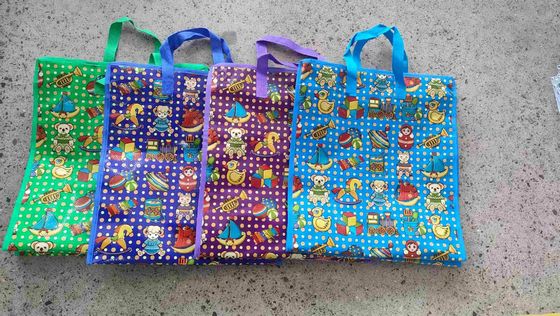 Reusable Travel Recycled Shopping Bags Customized Logo Or Design