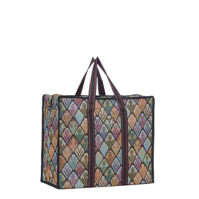 Multi-Purpose Canvas Package Bag with Zipper Closure and Pp Lining