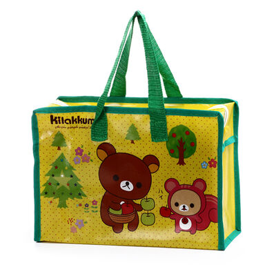 Zipper Or Snap Closure Recycled Shopping Bags Foldable Storage Eco Friendly Reusable Tote Bags Ideal For Retail Grocery
